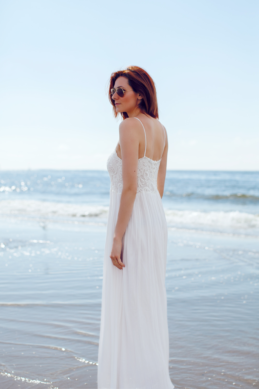 Maxi dress in the summer
