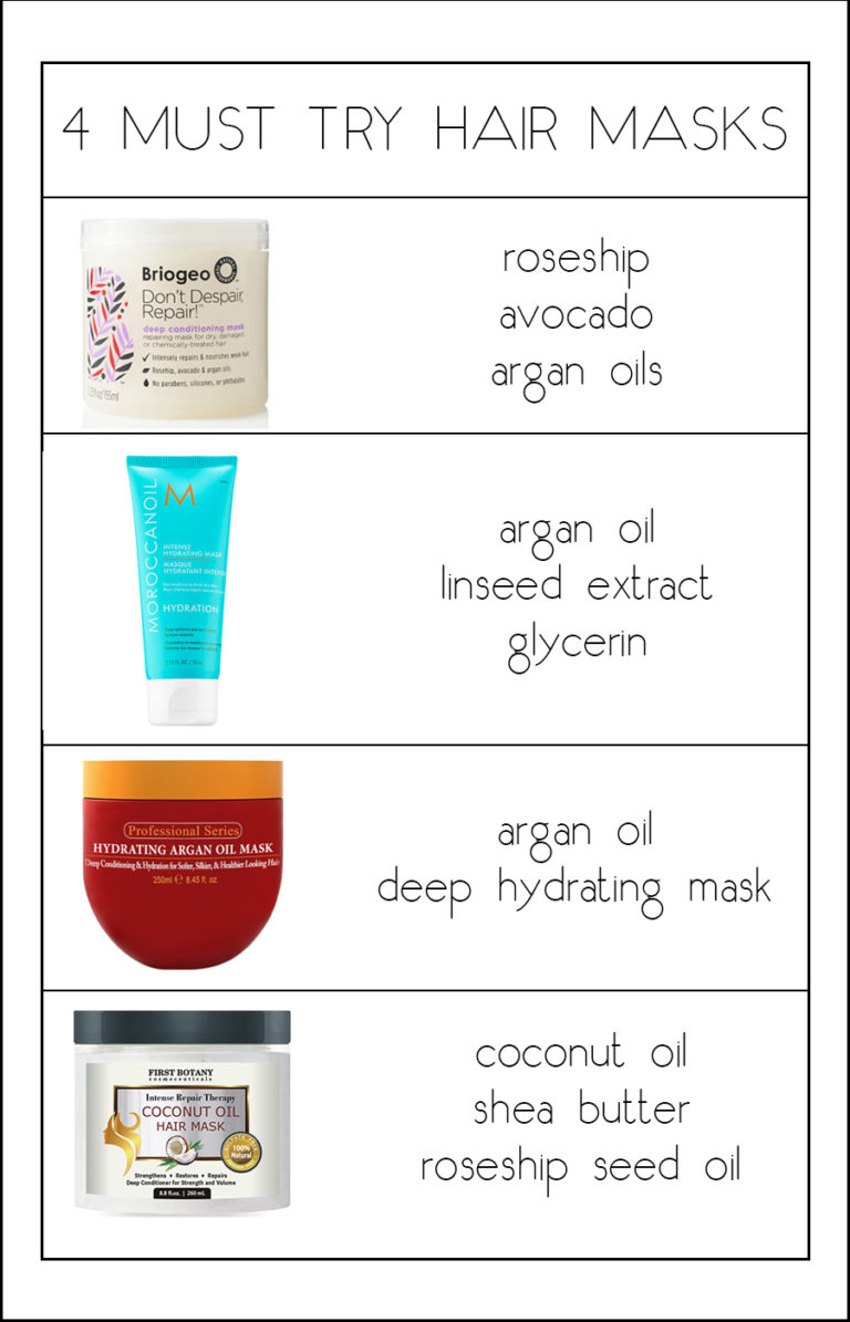 4 must try hair masks for dry, damaged hair