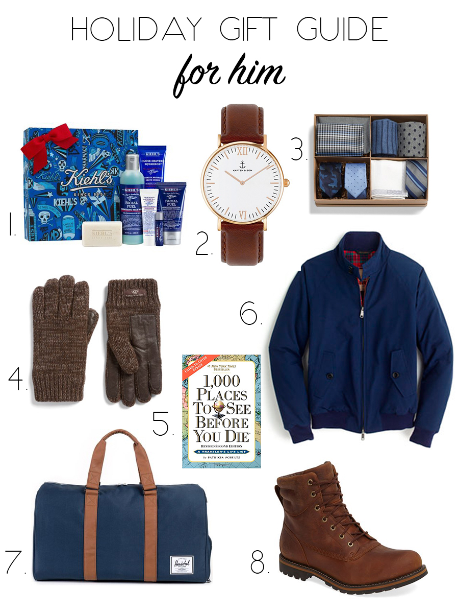 Holiday Gift Guide For Men