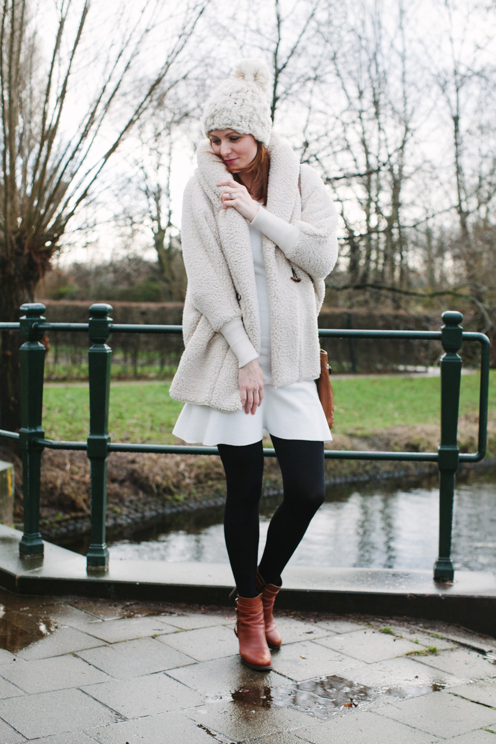 winter white outfit