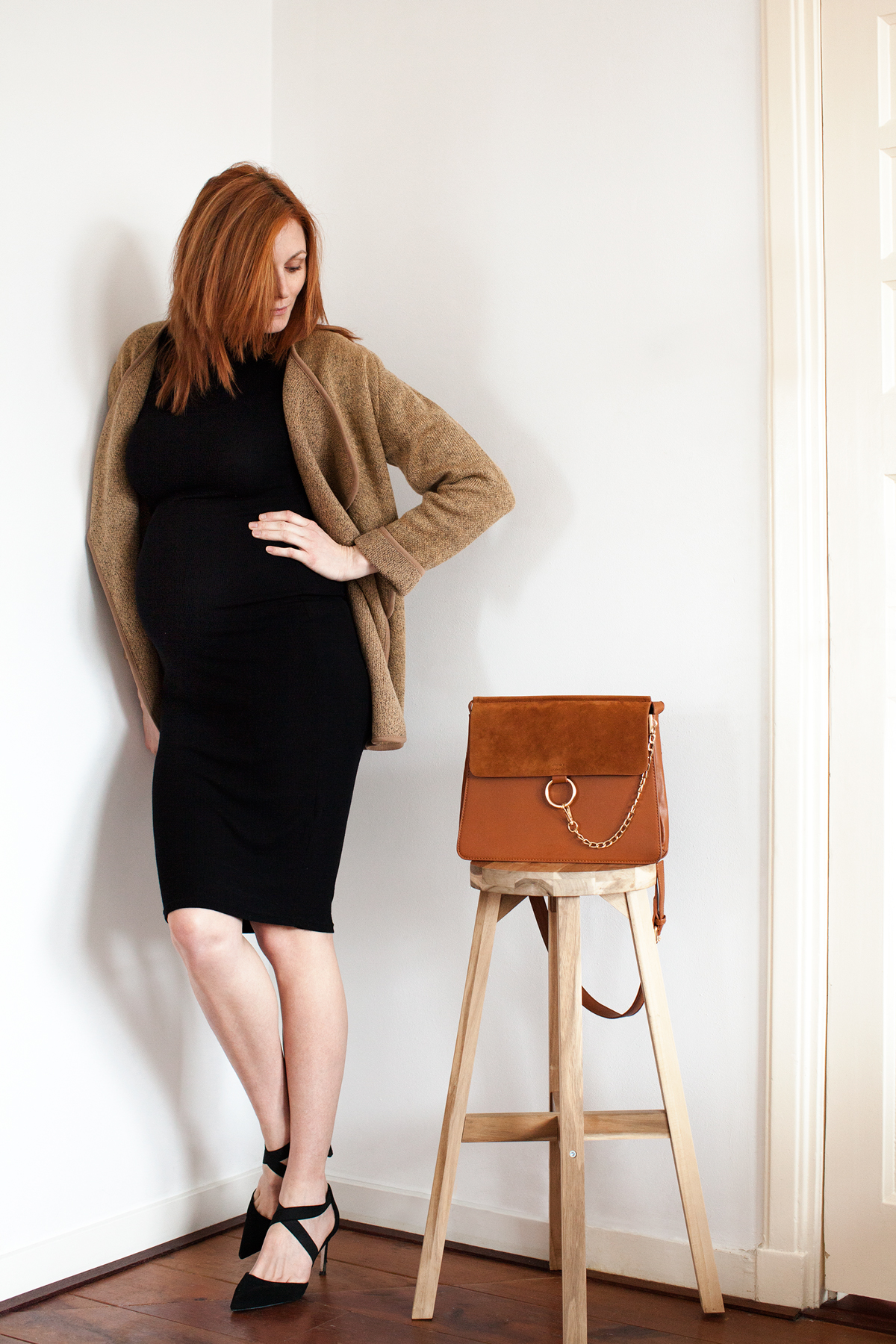 How to Wear Non Maternity Clothes When Pregnant, featured by top US fashion blog, Tea Cups & Tulips