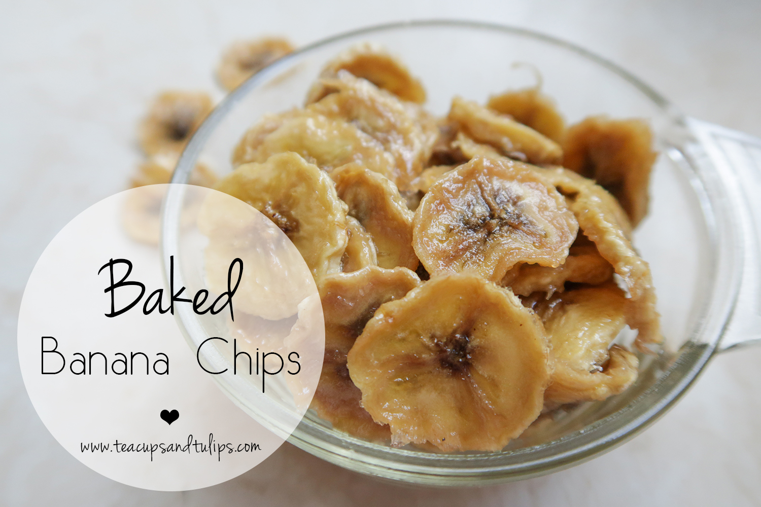 baked banana chips recipe