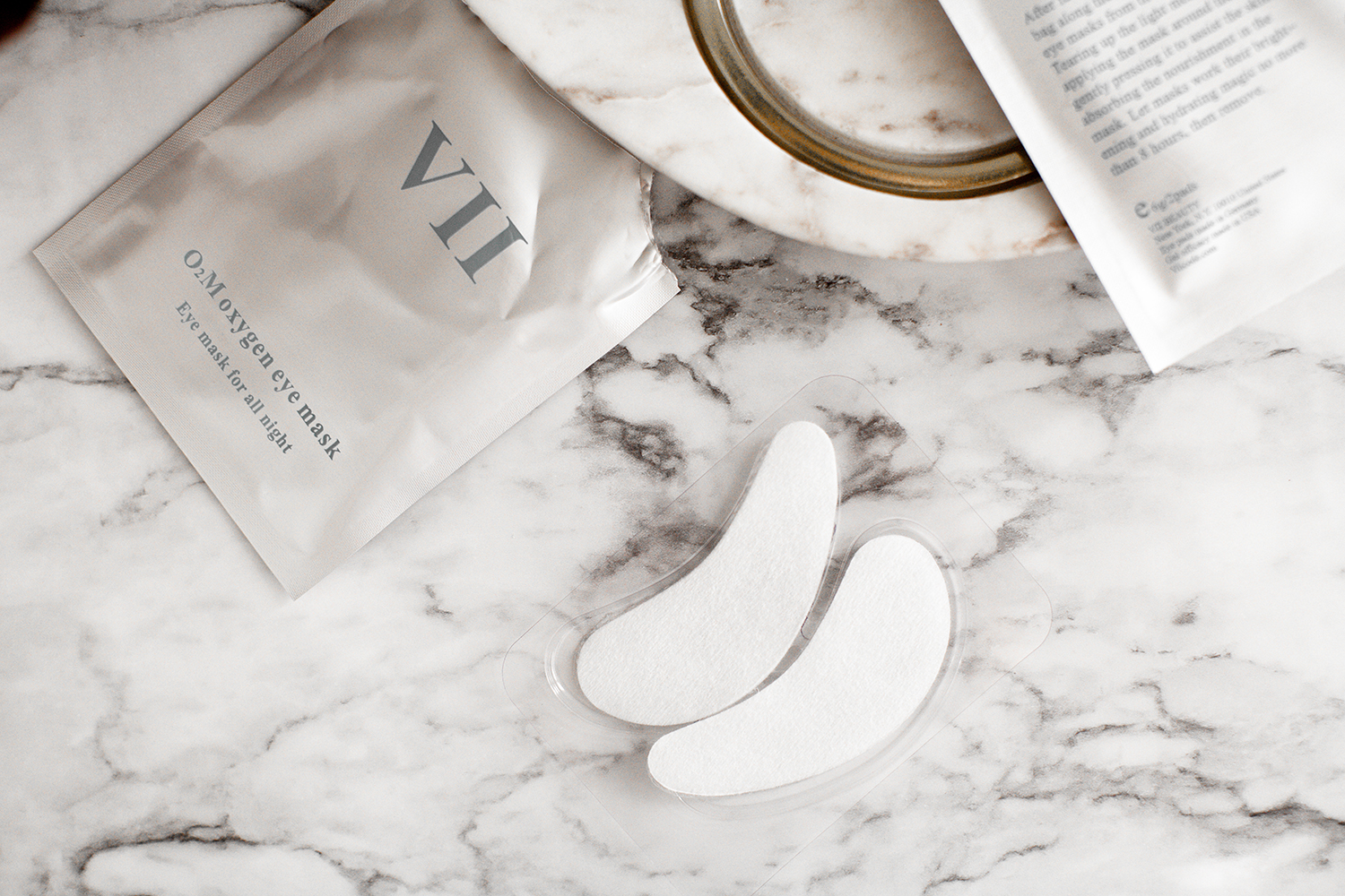 Gel oxygen eye pads for overnight use by VII code review