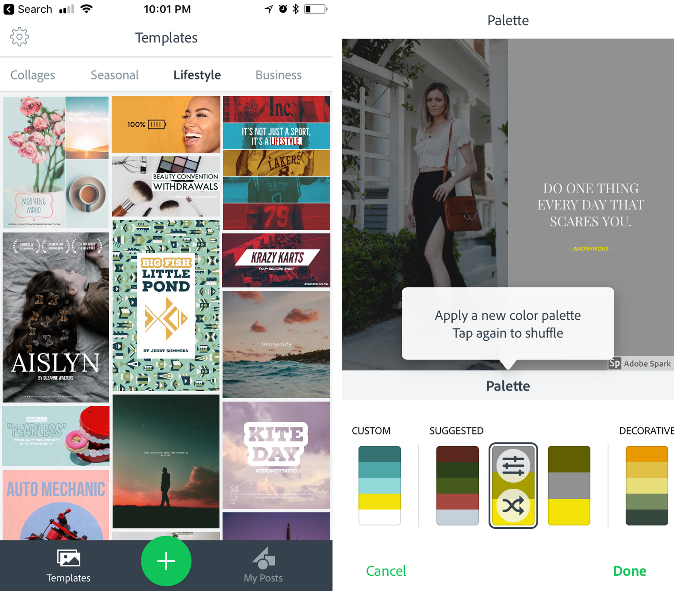 7 Best Apps for Instagram Stories featured by top US influencer, Tea Cups & Tulips: Adobe Spark Post