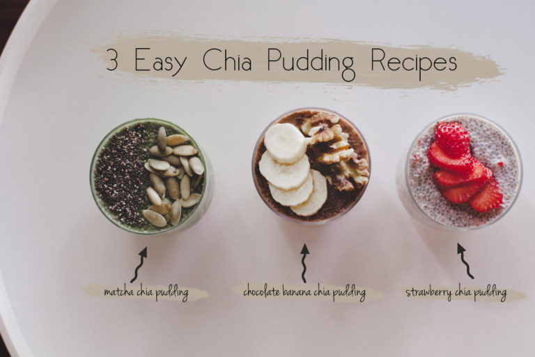 3 Easy Chia Pudding Recipes