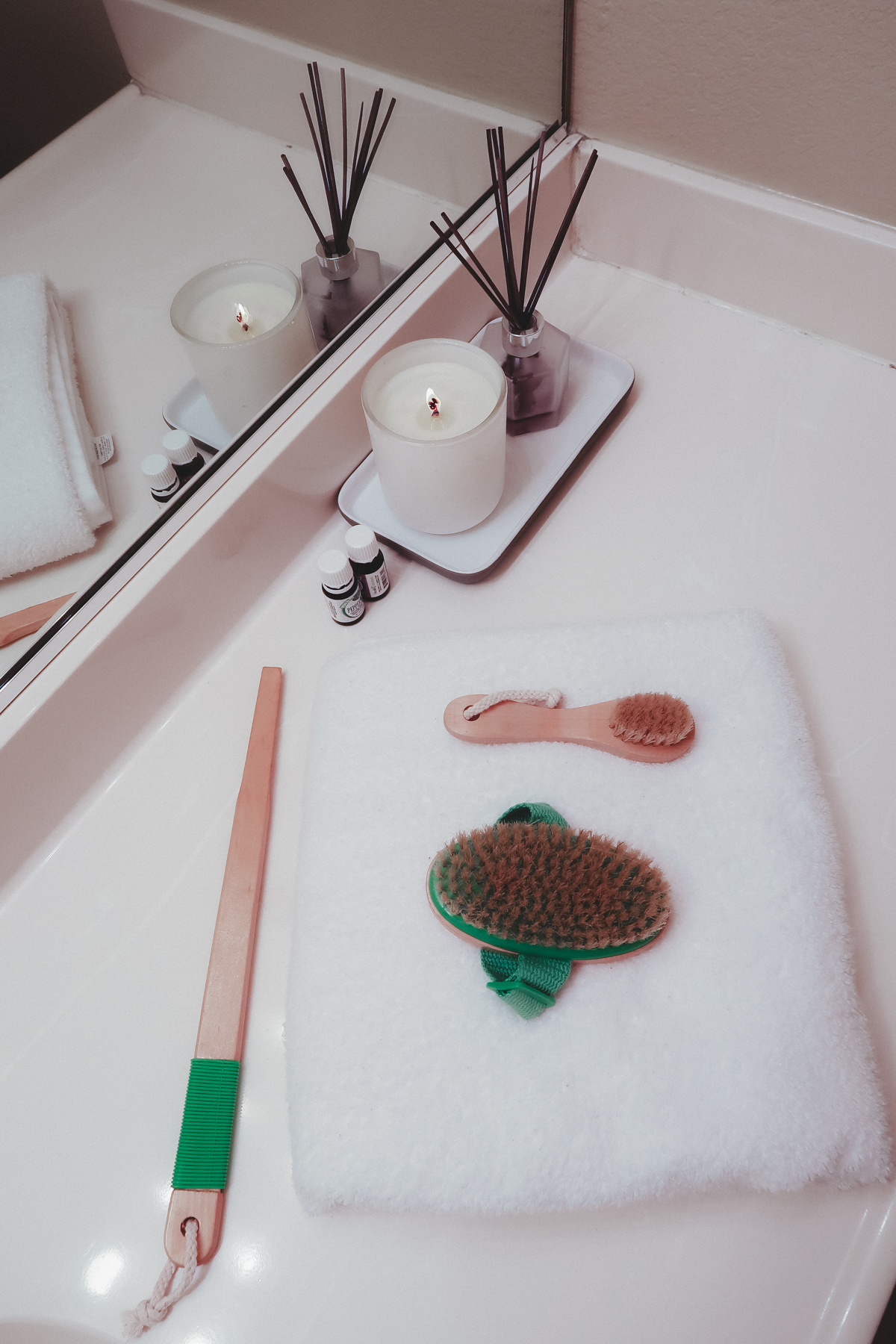 How To Clean A Dry Body Brush In 5 Quick Steps featured by top US beauty blog, Tea Cups & Tulips
