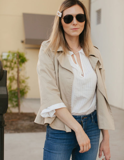 White, Nude and Denim Simplicity