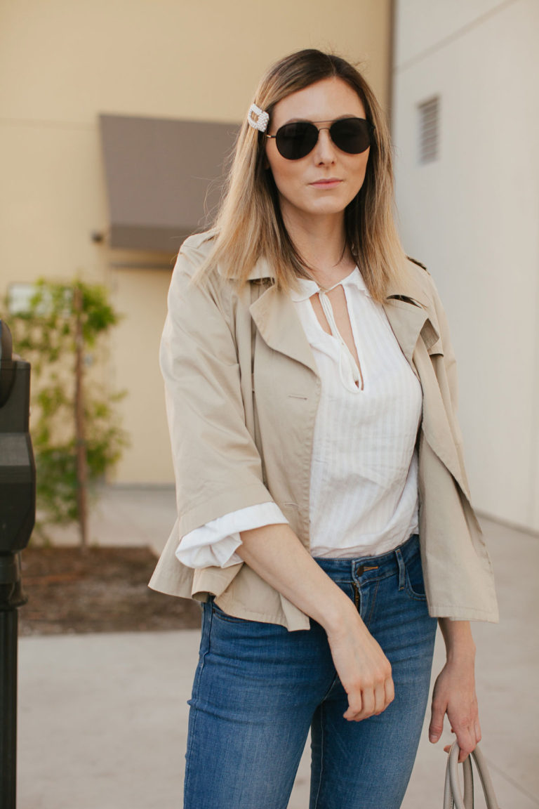 White, Nude and Denim Simplicity