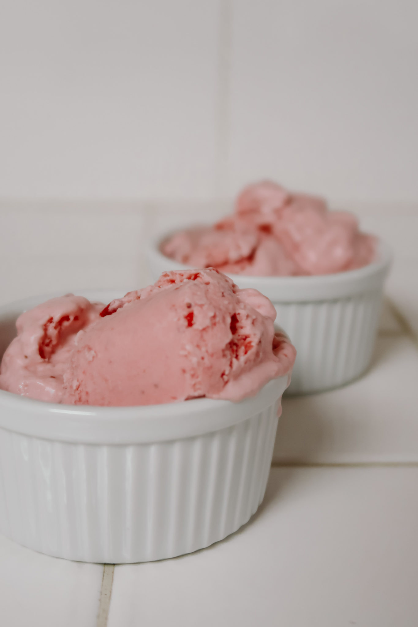3 Ingredients Homemade Strawberry Ice Cream Recipe