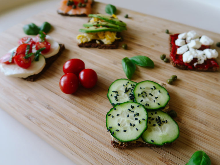 Salty GG crackers toppings ideas