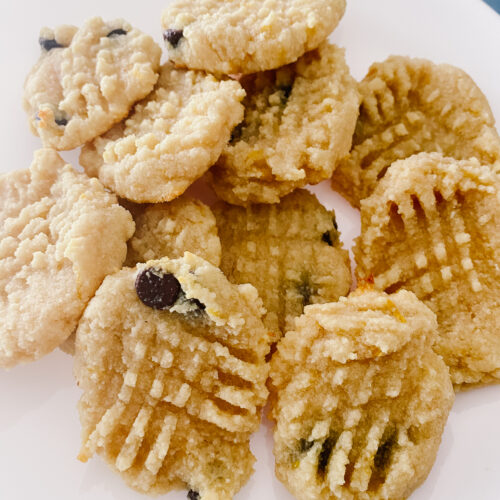 lemon chocolate chip cookies