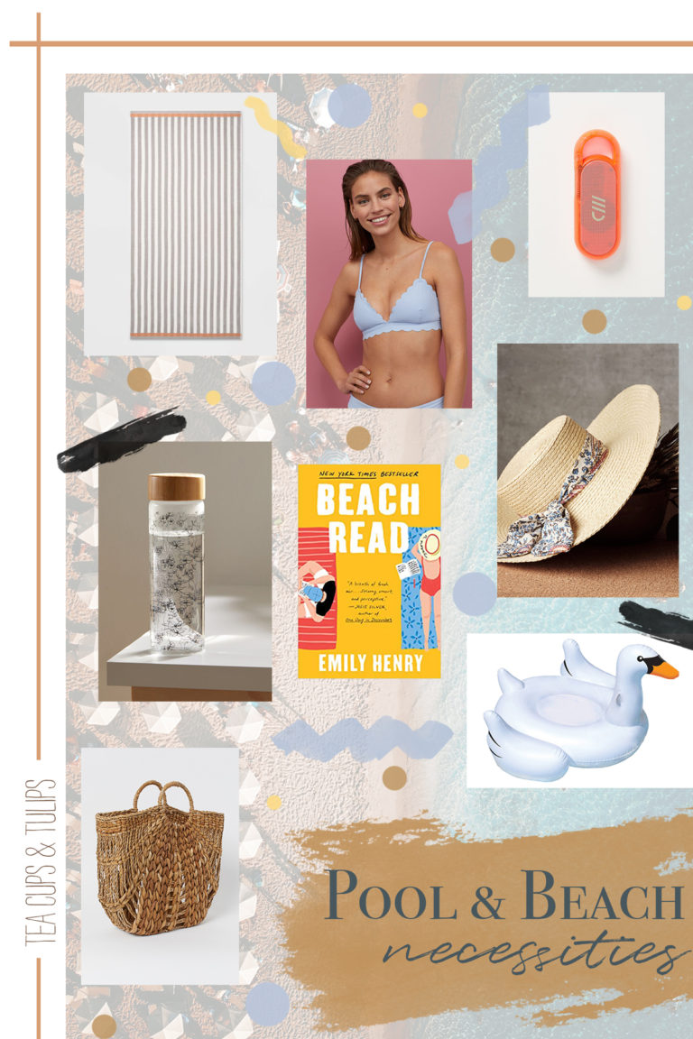 pool and beach necessities