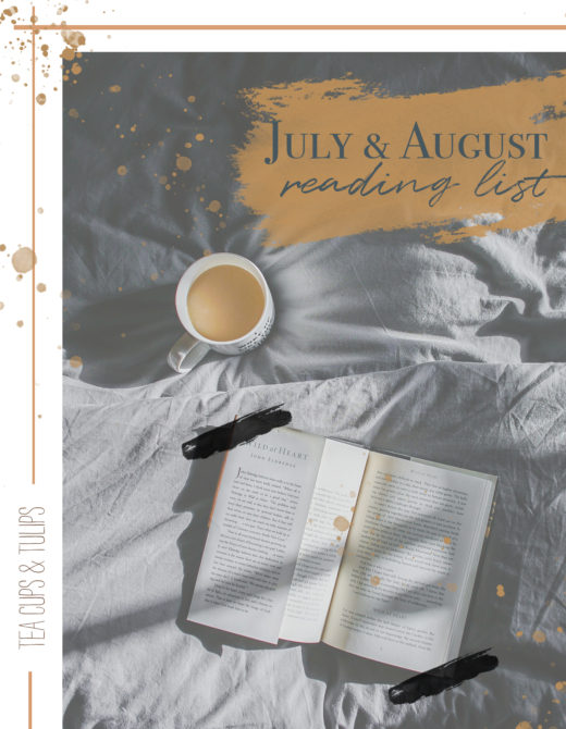 July and August reading list