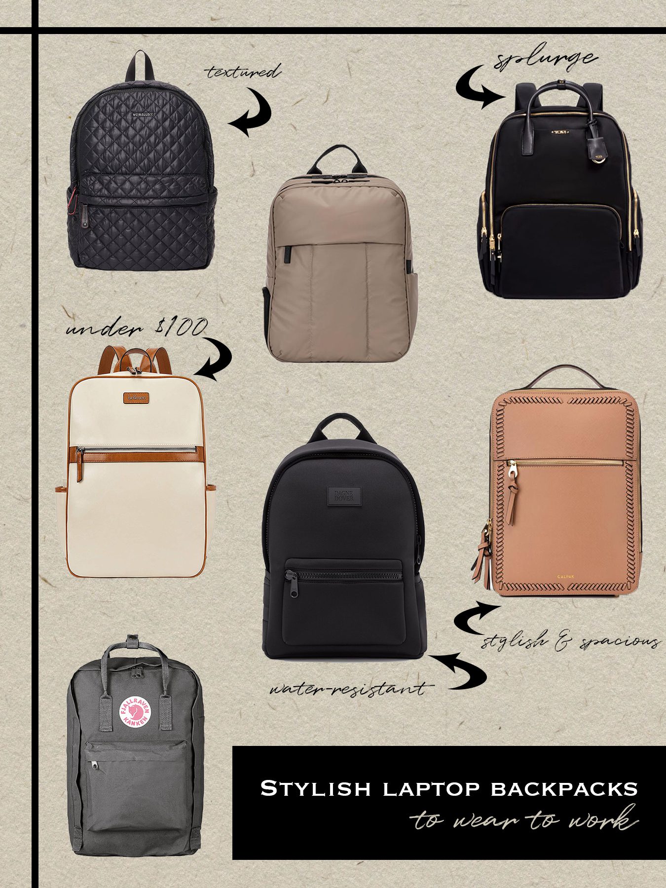 stylish laptop backpacks
