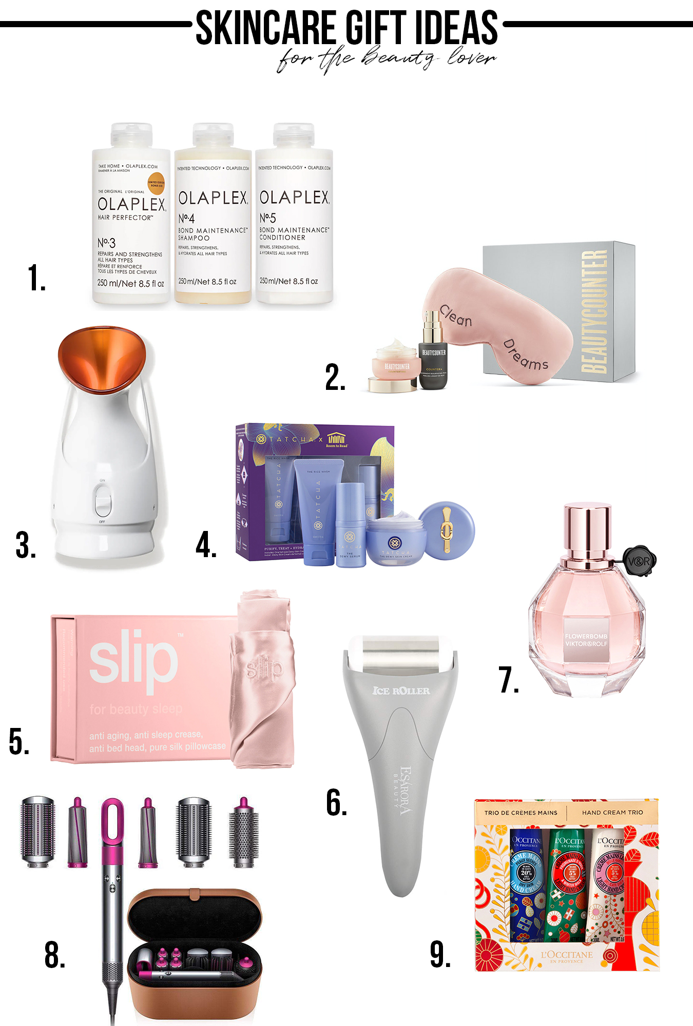 9 Skincare Gift Ideas for the Beauty Lover featured by top CA beauty blogger, Tea Cups and Tulips