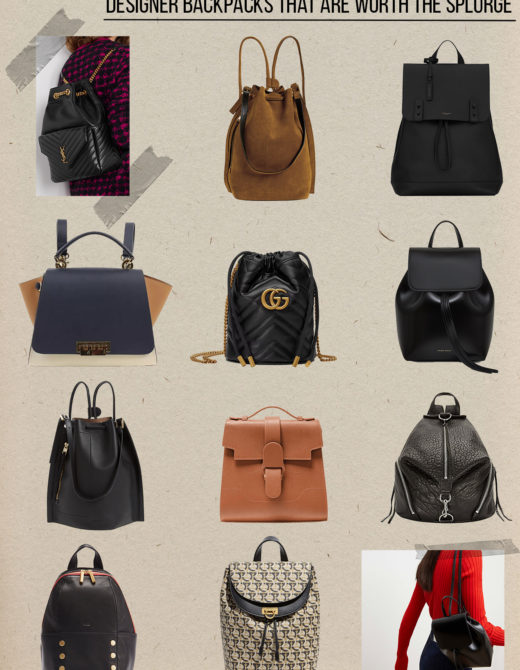 Designer Backpacks Gift Ideas featured by top LA fashion blogger, Tea Cups and Tulips