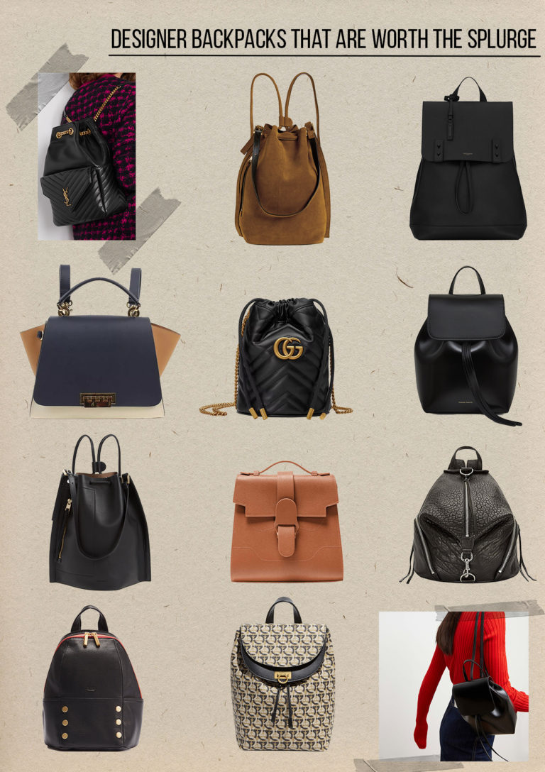 Designer Backpacks Gift Ideas featured by top LA fashion blogger, Tea Cups and Tulips