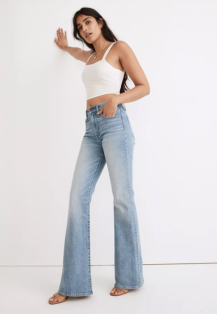 Why It Girls Are Bringing Back Flare Jeans