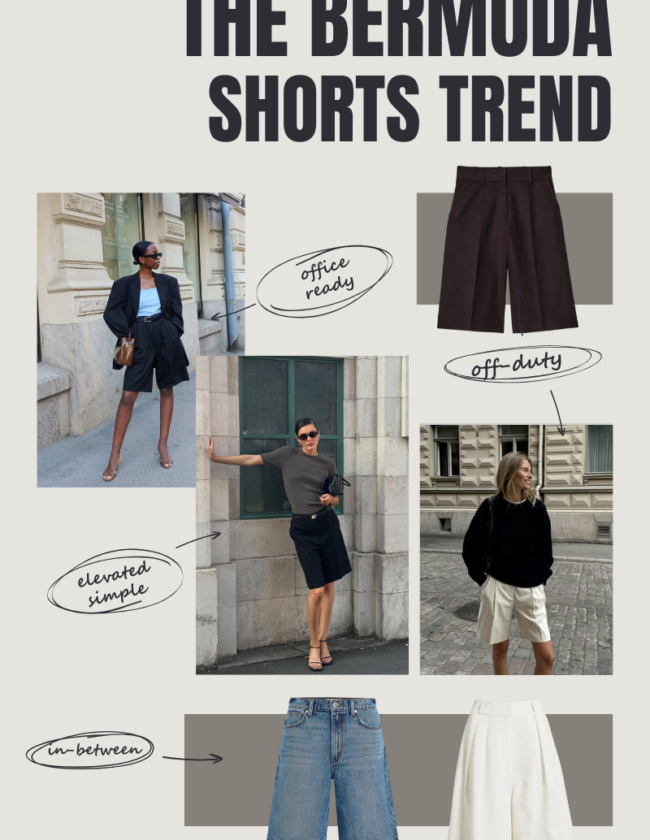 Bermuda Shorts Outfits Ideas