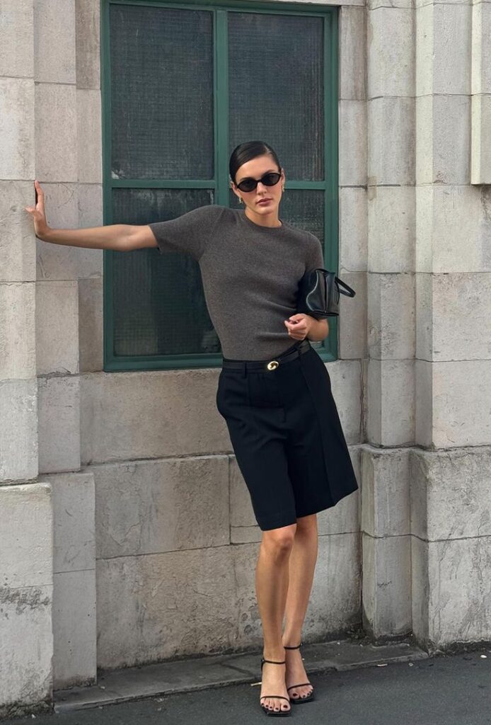 dress up bermuda shorts How to look chic in bermuda shorts Marcia Crivorot Personal Stylist and Image Consultant