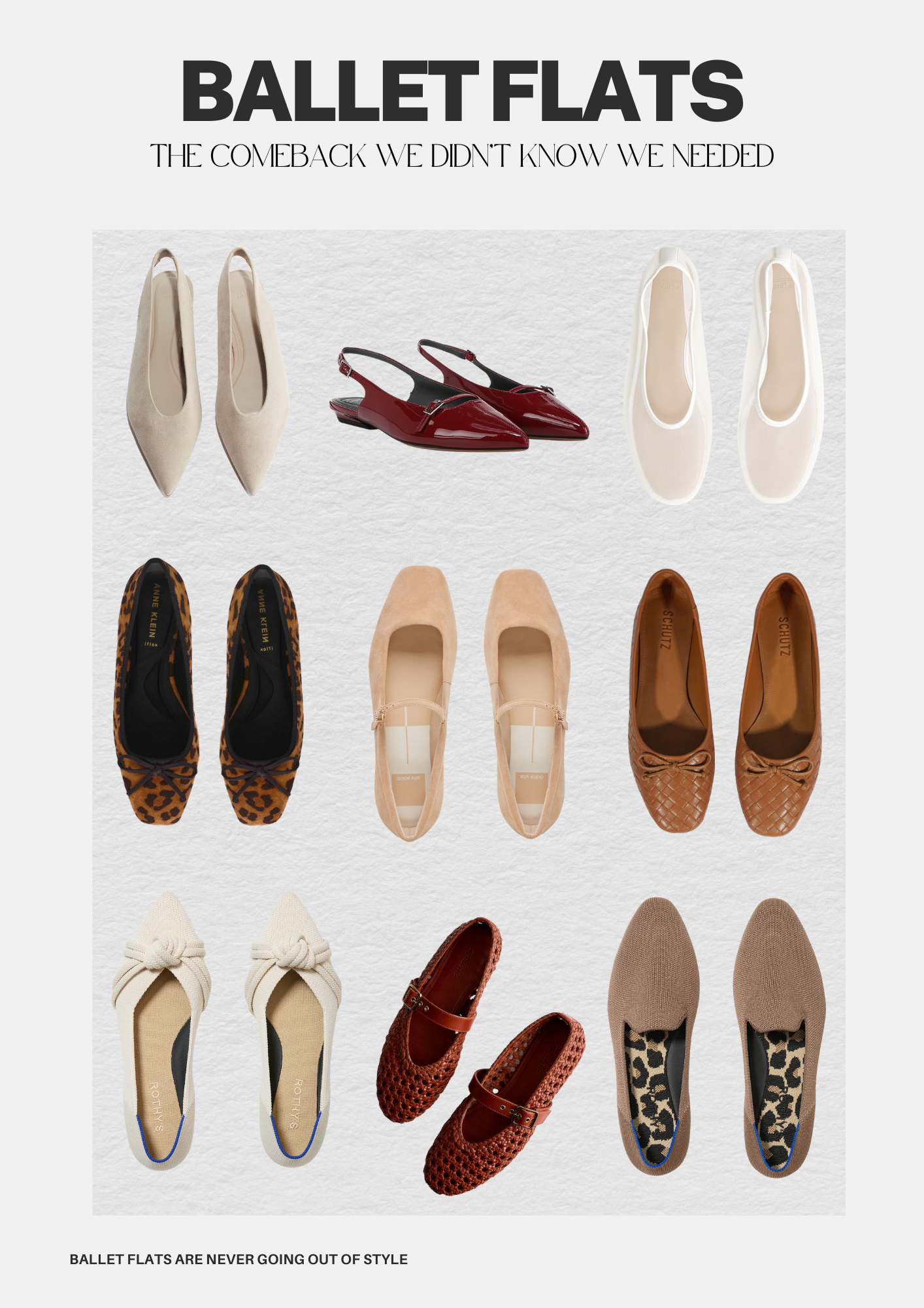 Ballet Flats: The Comeback We Didn't Know We Needed