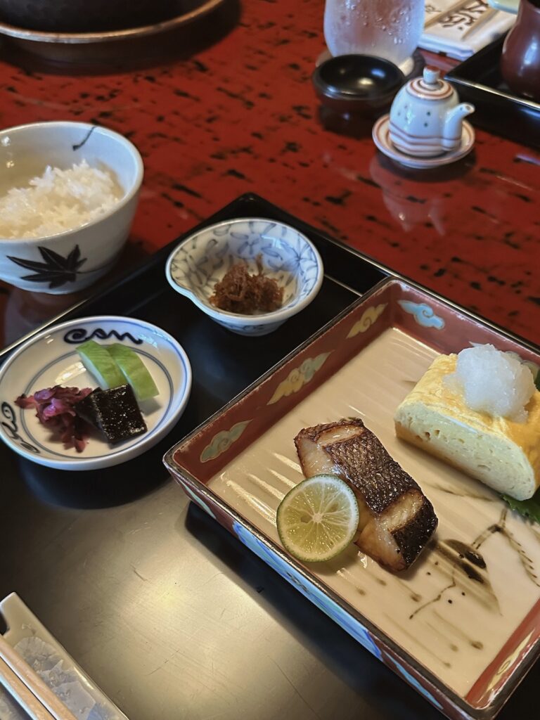 Kaiseki at Kinmata, Kyoto, Japan