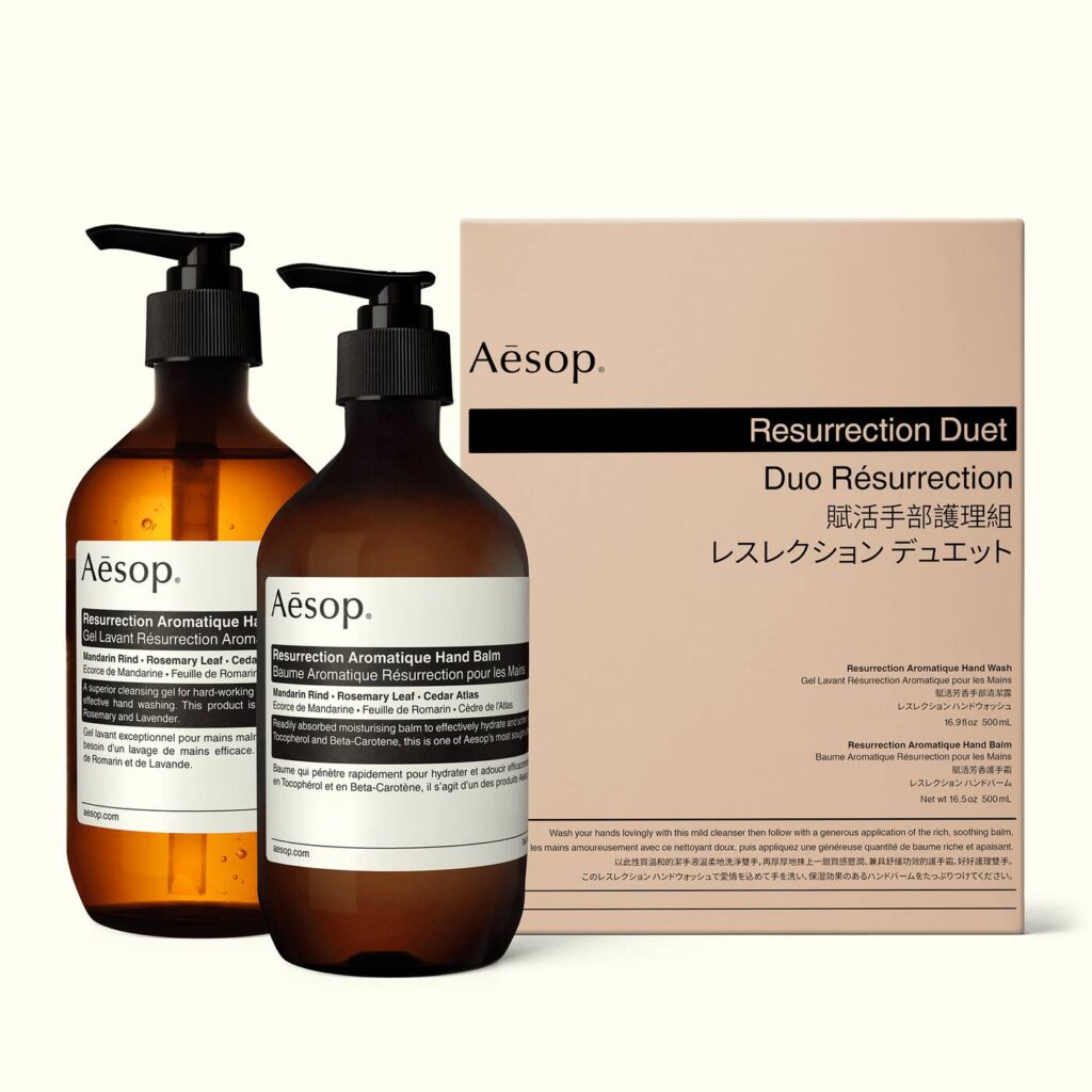 An Aesop Hand Care Duo