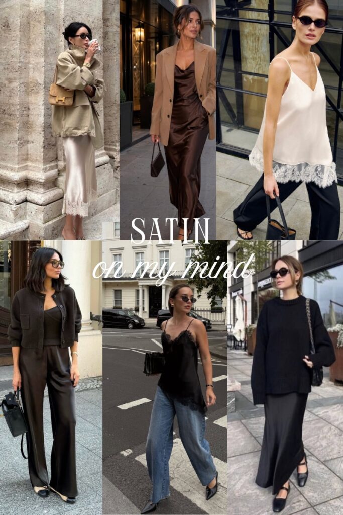 satin, on my mind